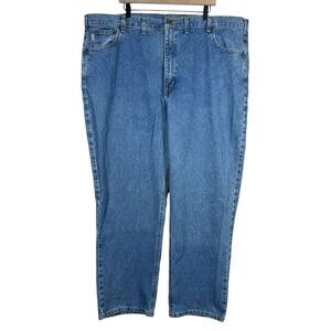 NWT Carhartt Men's B180 STW Blue Traditional Fit Jeans 48 X 32